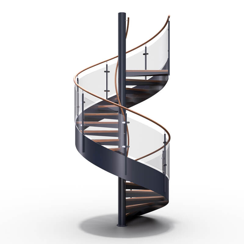 Staircase | Stringer Stairs Staircase | Spiral Staircase - LongTai