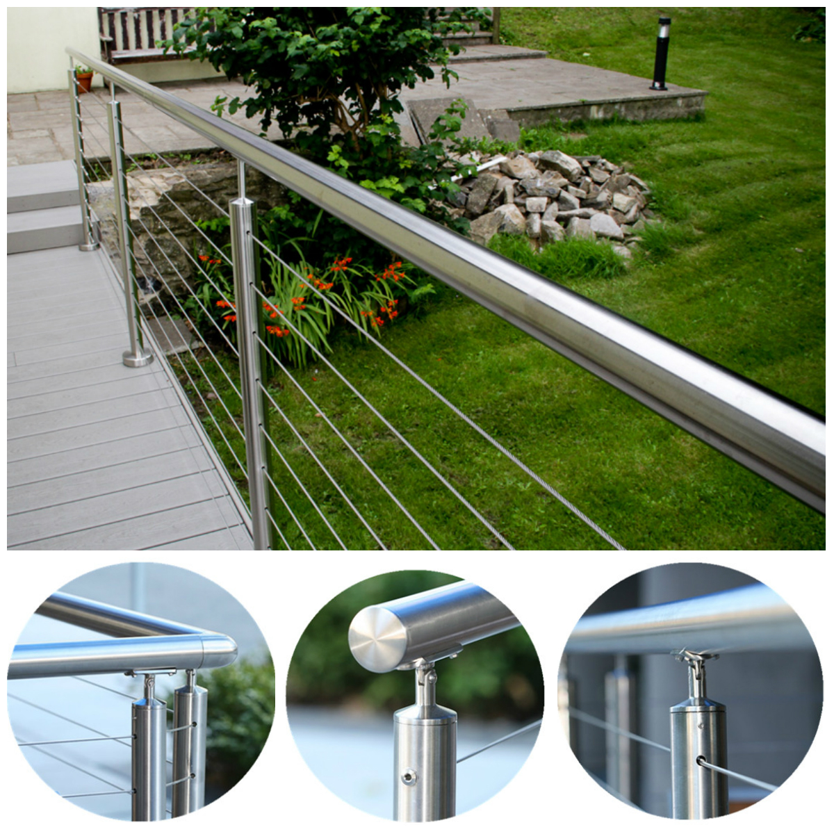 stainless steel cable railing manufacturers