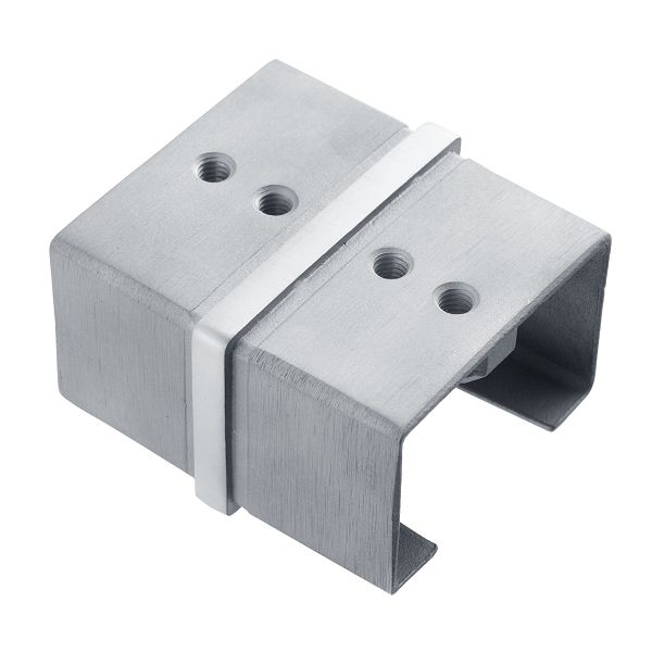 Stainless Steel Square Slot Tube Connector