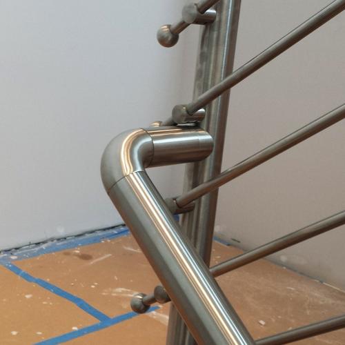 stainless steel handrail tube fittings