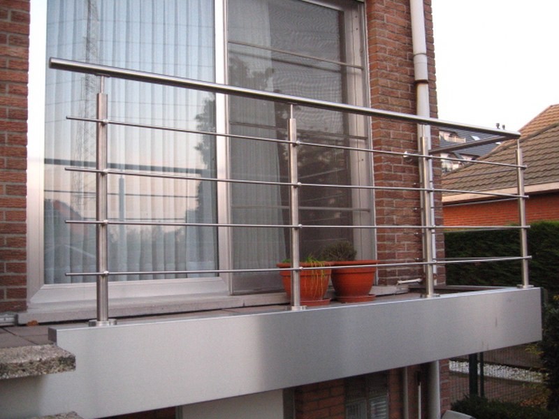 stainless steel rod railing