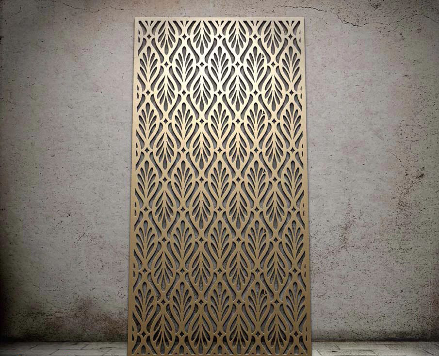 outdoor decorative metal privacy screen panels