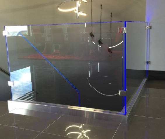 glass balustrade channel system